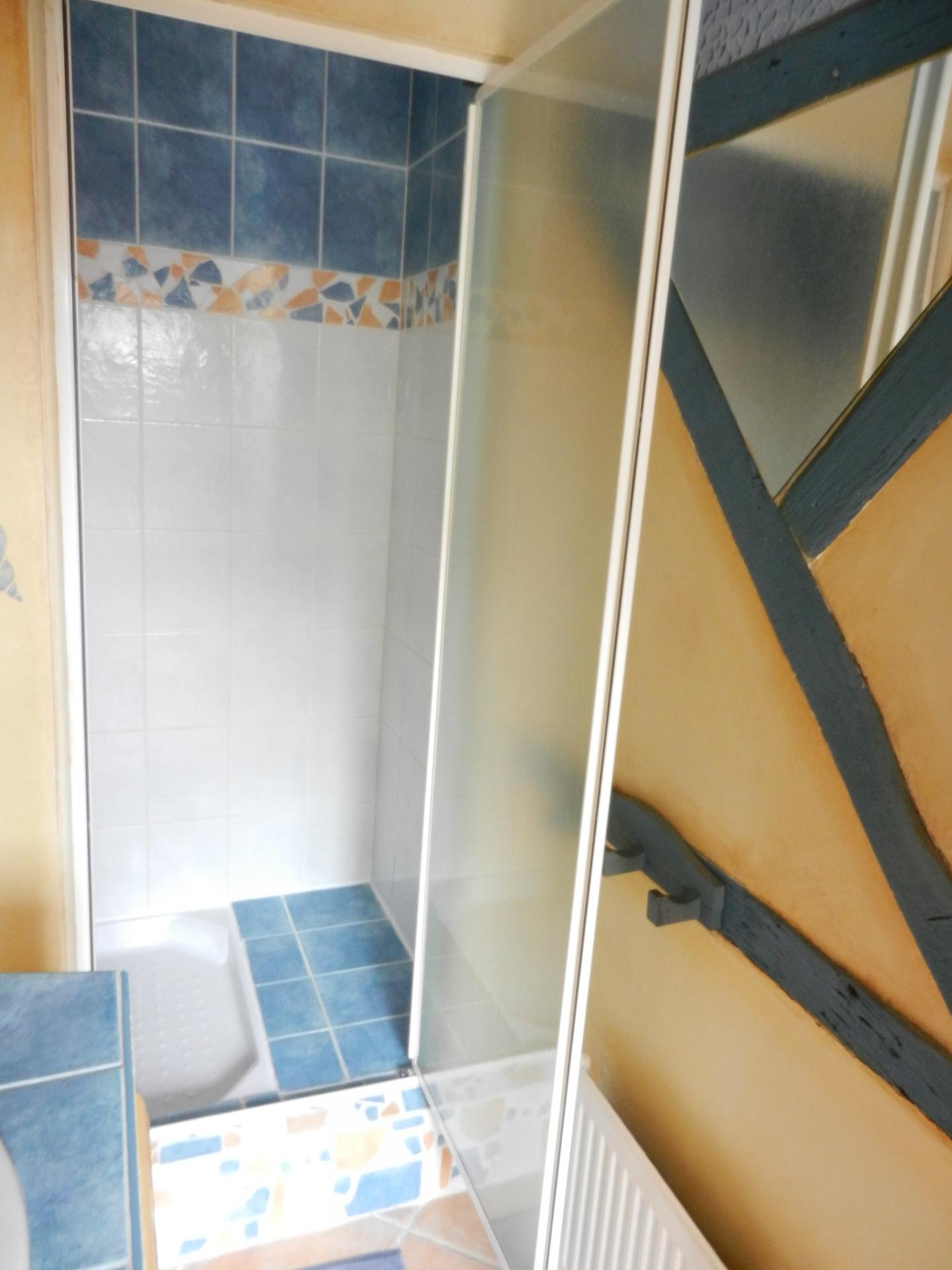 l'espace douche