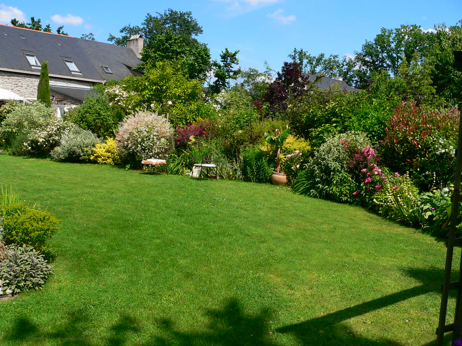 mixed-border à la francaise